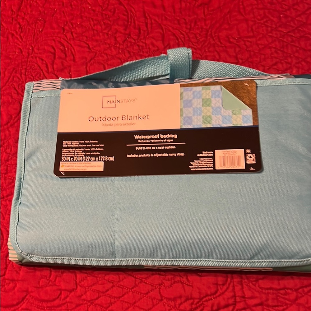 Mainstays Blue Blanket Soft and Cozy Bedding